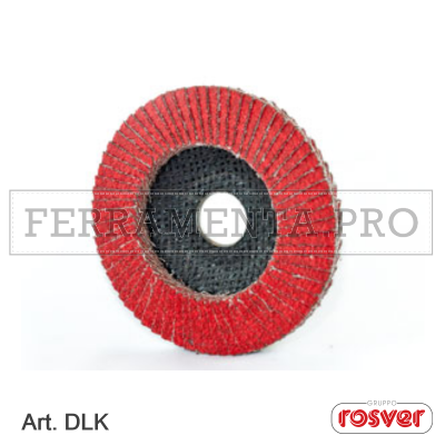 DISCO ABRASIVO LAMELLARE CERAMICO tela ceramicata Fast Grinder DLK
