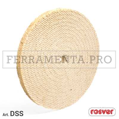 DISCO TRAPUNTATO in SOLO FIBRA di SISAL DSS per PRE-LUCIDATURA