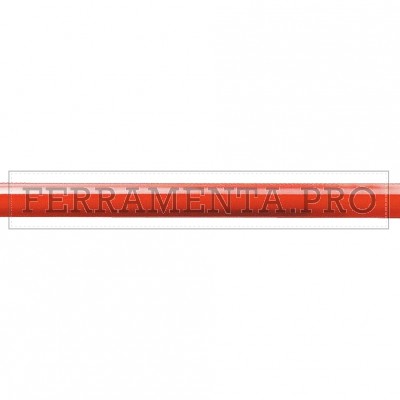 BARRA ISEO OVALE ORIZZONTALE ROSSA per MANIGLIONI ANTIPANICO CM.113 945928