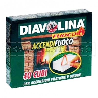 ACCENDIFUOCO DIAVOLINA 40 CUBI 15300