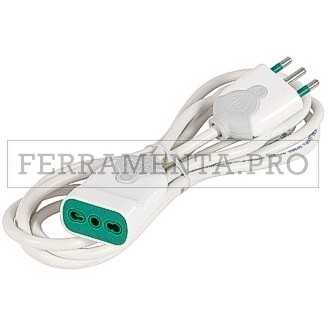 PROLUNGHE ELETTRICHE 16A SEZ.3X1 MT.5