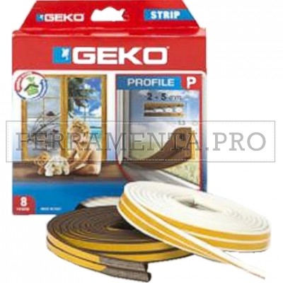 PARAFREDDO PROFILO 'P' EPDM MT.6 - MM.5,5X9