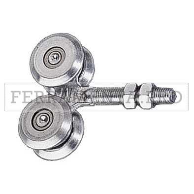 CARRELLI STAMPATI 4 RUOTE ZINCATI