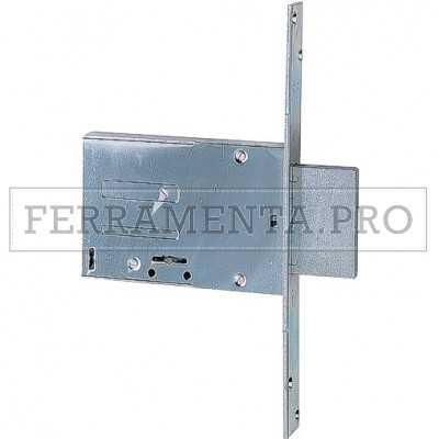 SERRATURA ISEO di SICURUREZZA DOPPIA MAPPA a INFILARE per PROFILATI 4 MANDATE