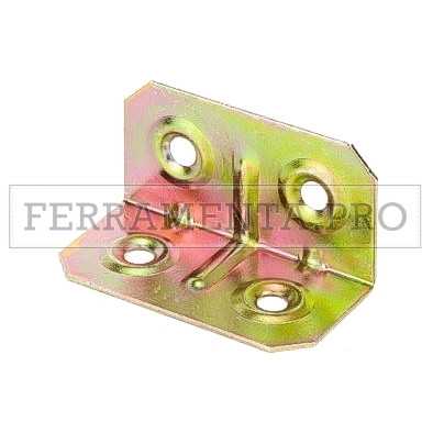 PIASTRE MINUTEX DI GIUNZIONE 4 FORI FZT PIEGATE MM.45X20X20 