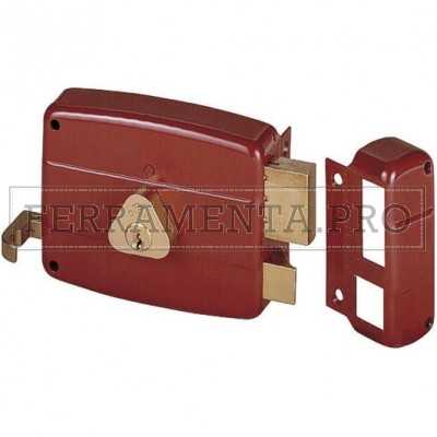 SERRATURA CISA APPLICARE DOPPIO CILINDRO FISSO 2 MANDATE