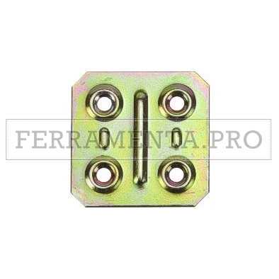 PIASTRE MINUTEX DI GIUNZIONE 4 FORI