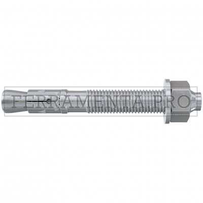 Tassello passante a battere ad alte prestazioni per carichi statici su calcestruzzo non fessurato. Versatile e facile da installare FBN II 10/160 (10X235) - Confezione da 20