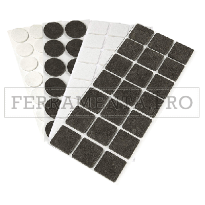 SOTTOSEDIA AUTOADESIVO 20 x 40 - pz 5 marrone