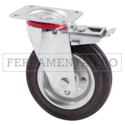 RUOTA PER CARRELLI ART. 103 ø mm 100 x 30 port. kg   70