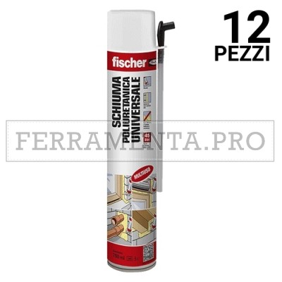 12 pezzi SCHIUMA POLIURETANICA 1K PU P 1K 750 ml 750 - per pistola