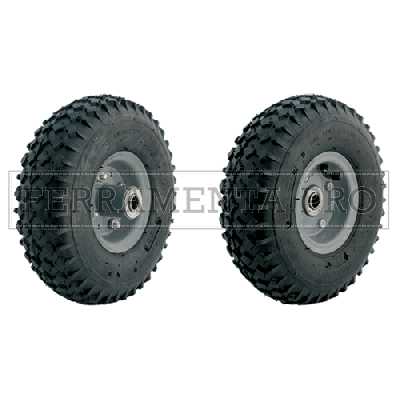 RUOTA PNEUMATICA PER CARRELLI 1 mozzo - ø mm 250
