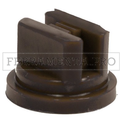 Ugello pastiglia in Pom 110° 050 marrone