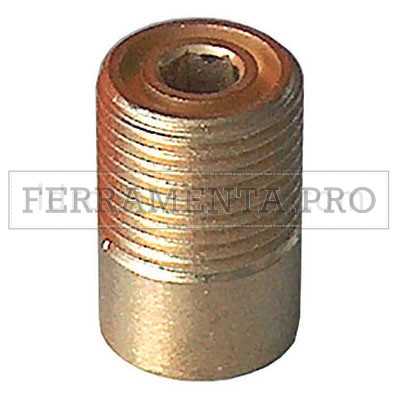Raccordo porta ugello in ottone, G1/4F-M18x1M
