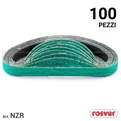 100 pezzi Nastro NZR SV.457xH.13 Gr.40 TT Nastri Allo Zirconio Refrigerato NZR