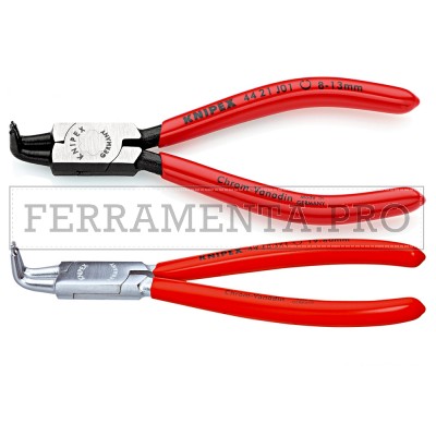 KNIPEX Pinze a 90° per anelli di sicurezza interni a fori 
