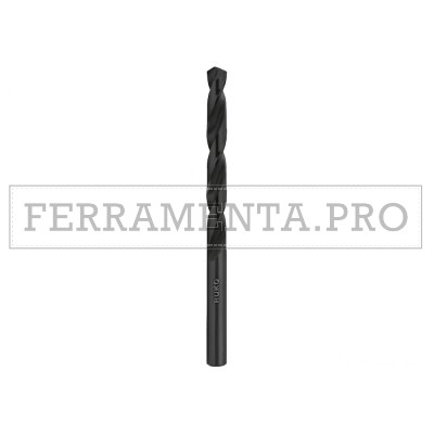 RUKO Punte elicoidali DIN 338 HSS-G Tipo N Standard Rettificate Nere