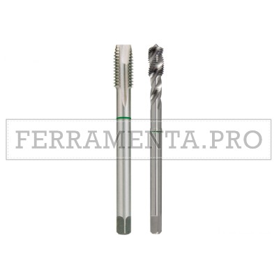 RUKO Maschi a macchina G DIN 5156 per fori passanti HSSE-Co5 Lucidi passo Gas