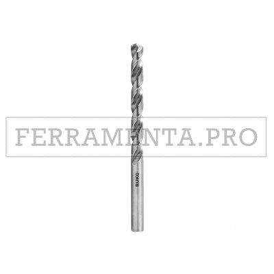 RUKO Punte elicoidali DIN 338 Tipo VA Standard Rettificate HSSE-Co8 Lucide