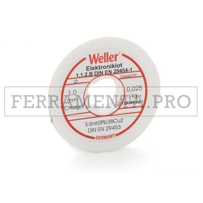 WELLER Lega saldante per elettronica 60/40