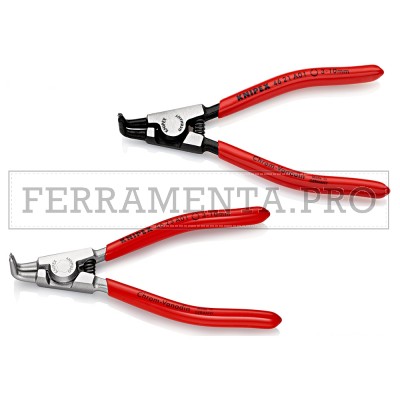 KNIPEX Pinze per anelli di sicurezza esterni a 90° su alberi
