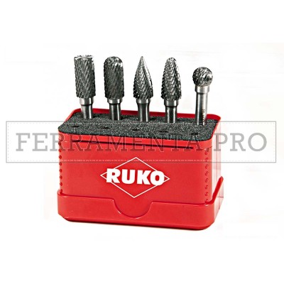 RUKO Assortimento misto di 5Lime rotative TC