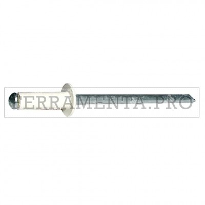Rivit AFT1013 - Rivetto Alu/Acciaio TT BIANCO PERLA  4,0x12,0