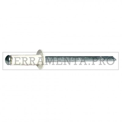 Rivit AFT1013 - Rivetto Alu/Acciaio TT BIANCO PERLA  4,8x12,0