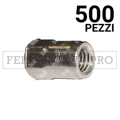 500 pezzi Rivit IREPA2 - Rivsert Inox A2 semies.6,9 f.7,0 ss0,5 - 2,5  M5/025