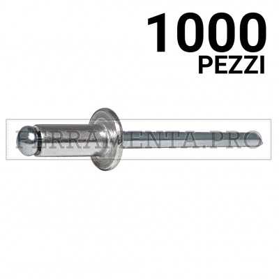 1000 pezzi Rivit AFT - Rivetto Alluminio/Acciaio TT  3,0x10,0