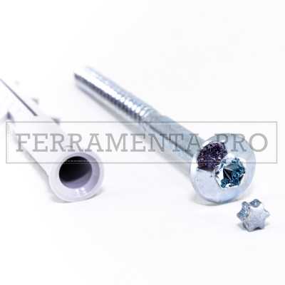 TASSELLO + VITE SICUREZZA ANTIMANOMISSIONE PROFESSIONALE APS/V AM