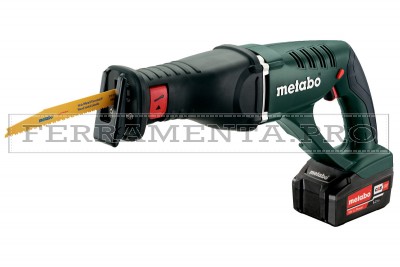 Metabo ASE 18 LTX Sega diritta a batteria in Valigetta in plastica