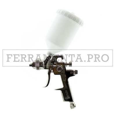 PISTOLA AEROGRAFO AB-17G SUPERIORE A BASSA PRESSIONE SERBATOIO 600 cc a CADUTA