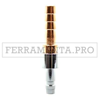 GIUNTI RAPIDI KOIKE per RIDUTTORE ZAP-2 GAS PORTAGOMMA per TUBO 9,2 o 6 mm