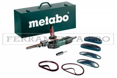 Metabo BFE 9-20 Set Lima a nastro in Valigetta metallica