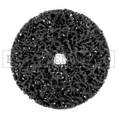 DISCO ABRASIVO BLACK CLEANER per ASPORTARE RUGGINE VERNICE CARROZZERIA SALDATURA