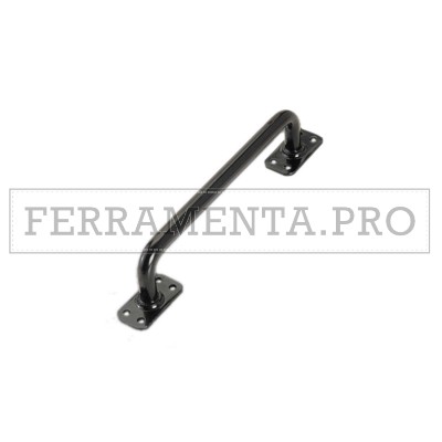 MANIGLIONE DIRITTO DRITTO VERNICIATO NERO COMBIARIALDO 360 per PORTA PORTONE