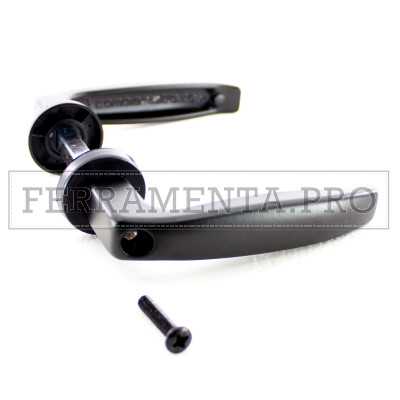 MANIGLIA QUADRO 8mm con VITE COMBIARIALDO 355 per SERRATURA PORTA CANCELLO ANTE