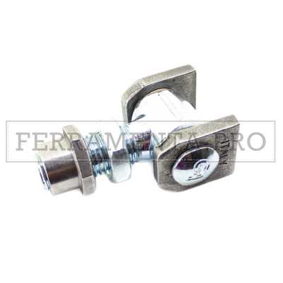 CERNIERA CARDINE con ALETTE BOCCOLA e CONTRODADO COMBIARIALDO 876 per CANCELLI BATTENTI