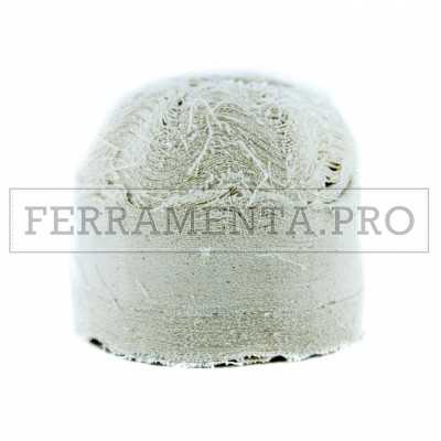 RUOTE in COTONE a CUPOLA per LUCIDATURA A SPECCHIO METALLI ACCIAO