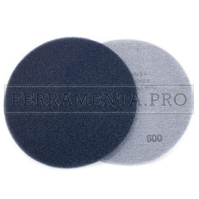 INOXBRILL DISCO VELCRATO per LUCIDARE INOX CORIAN VETRORESINA VERNICI PRIMER