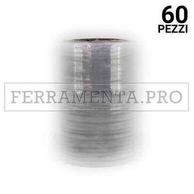 60 pezzi PELLICOLA FILM ESTENSIBILE TRASPARENTE DOMOPAK H 10cm STRETCH FILM