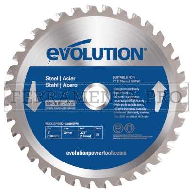 LAMA DA TAGLIO ACCIAIO per EVOLUTION EVO180 EVO230-HDX EVO355-RAPTOR