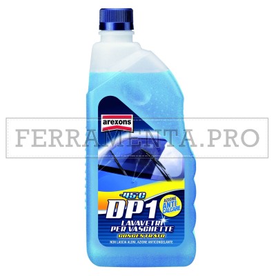 LIQUIDO LAVAVETRI PER VASCHETTE CONCENTRATO DP1 -45° ANTIMOSCERINI e ANTICONGELANTE