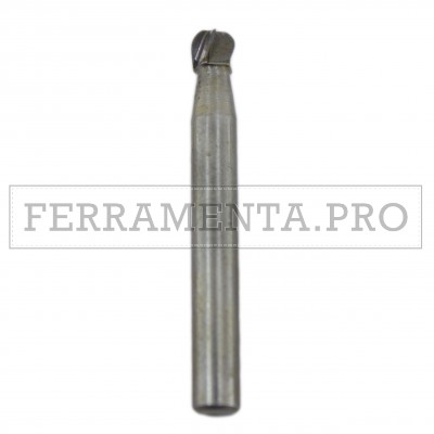 FRESE ROTATIVE IN CARBURO DI TUNGSTENO SFERICHE TAGLIO ALLUMINIO per FINITURA SBAVATURA METALLI LEGNO PLASTICA