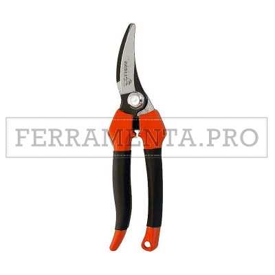 FORBICE CON LAME IN ACCIAIO e MANICI ANTISCIVOLO per VENDEMMIA e RACCOLTA AGRUMI