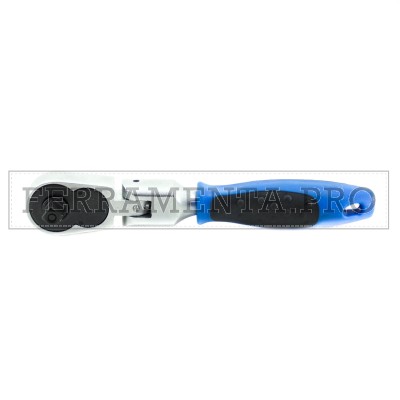 CHIAVE a CRICCHETTO REVERSIBILE SNODATO PROFESSIONALE con PULSANTE di BLOCCAGGIO BUSSOLA