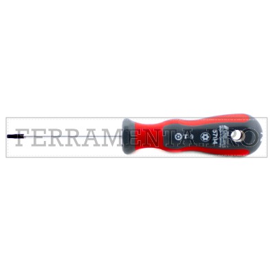 CACCIAVITE GIRAVITE TORX FORO MANICO ALTA RESISTENZA PROFESSIONALE VARIE MISURE