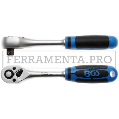 CHIAVE CRICCO CRICCHETTO PROFESSIONALE REVERSIBILE ATTACCO 3/8 con 72 DENTI