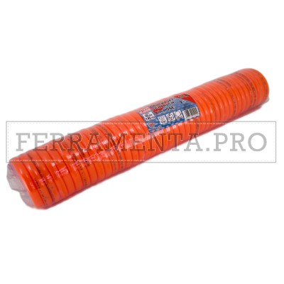 TUBO A SPRIALE PER ARIA COMPRESSA 10 METRI RACCORDO ATTACCO INNESTO RAPIDO 8x10mm per COMPRESSORE